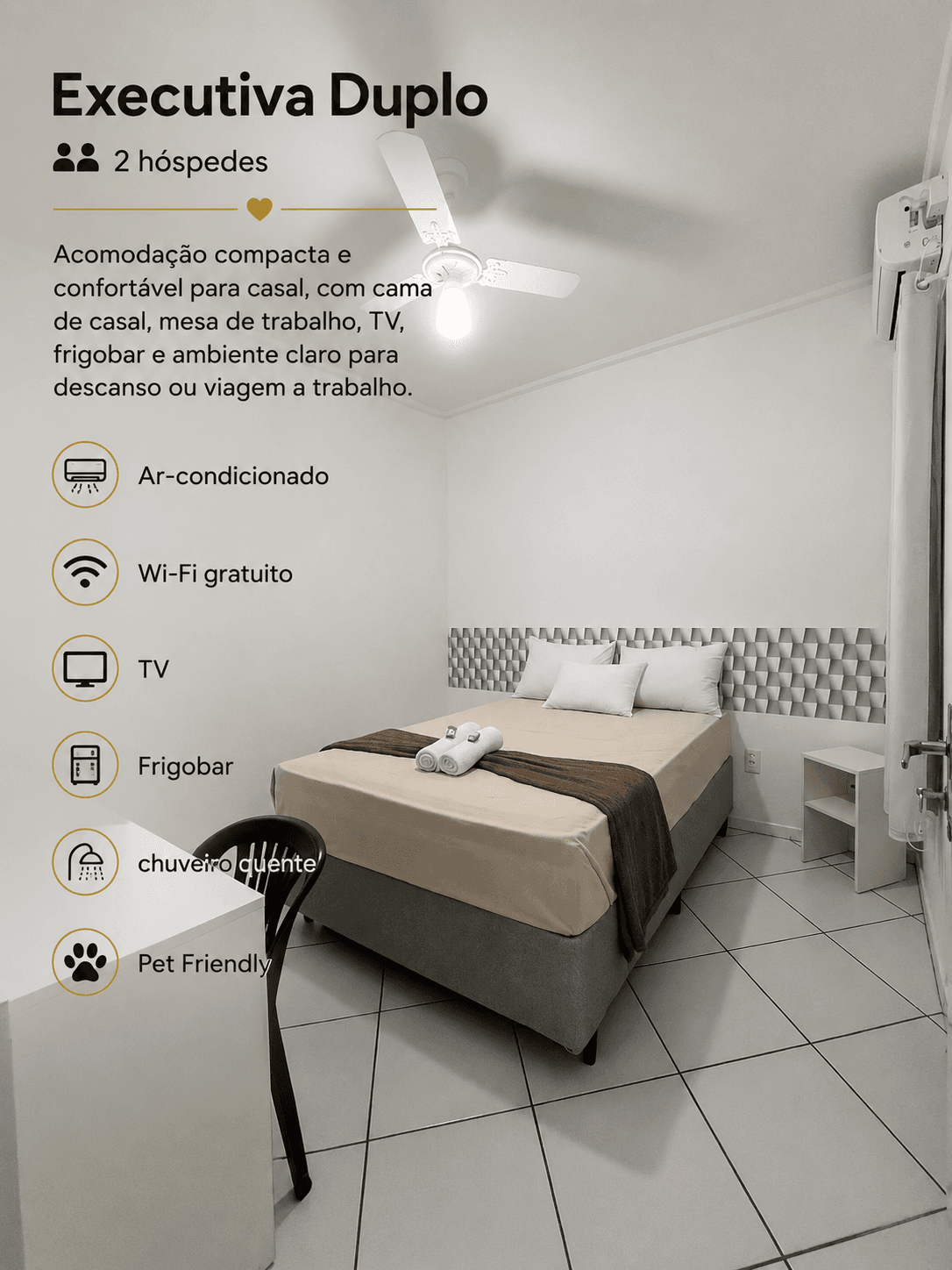 Quarto Executiva Dupla