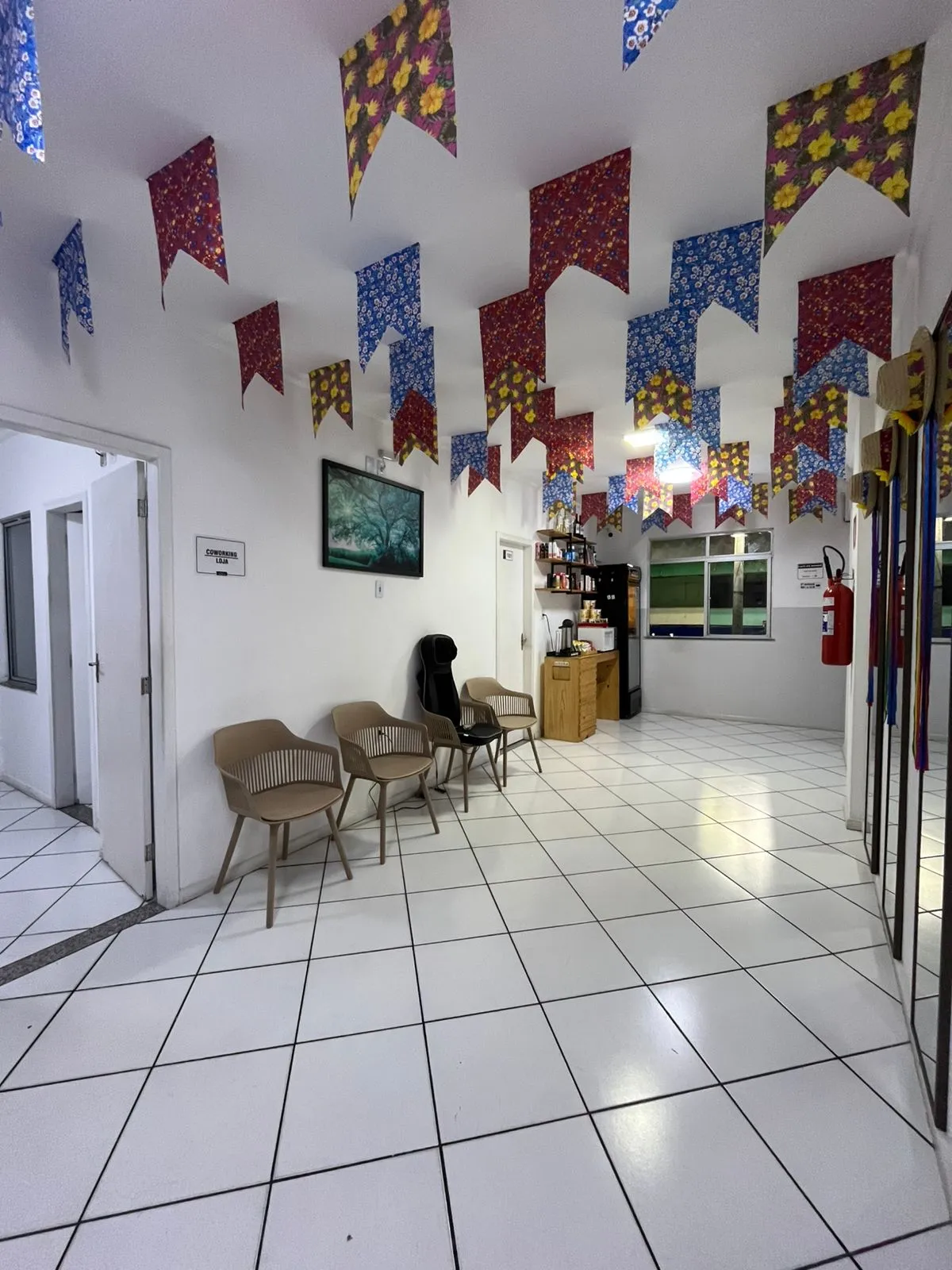 Recepção do Hotel Aconchegante